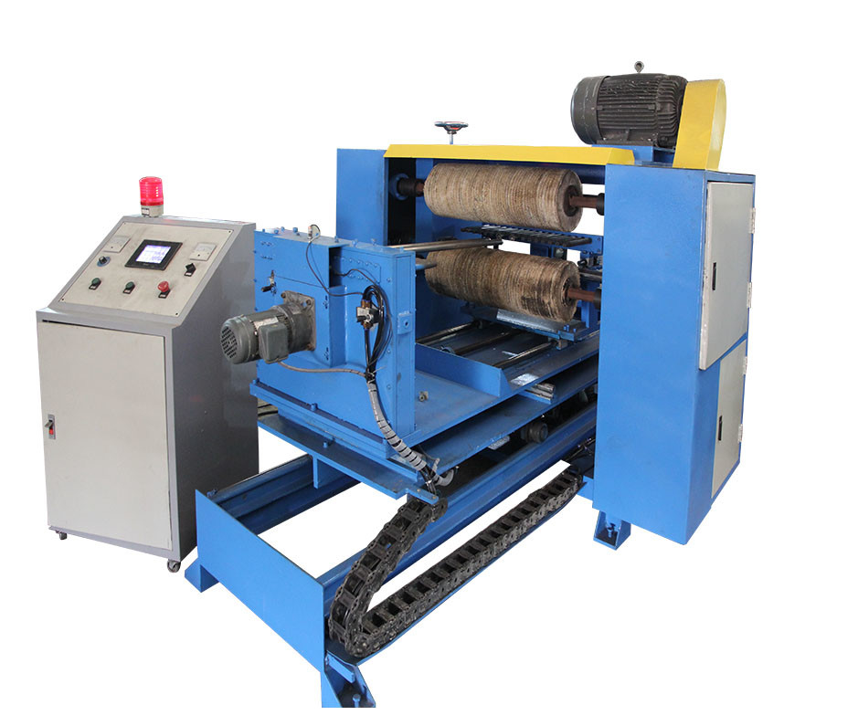 Doppelter mit Seiten versehener Wechselstrom 220V Poliermaschine Blatt PLC für Edelstahl-Vierkantrohr