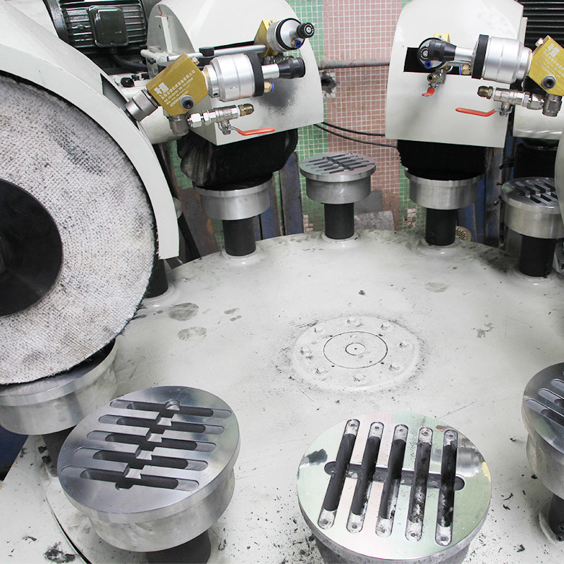 Reibendes HauptPoliermaschinen-Drehpolieren des spiegel-6 für Metallverschluss-Platten-Messing