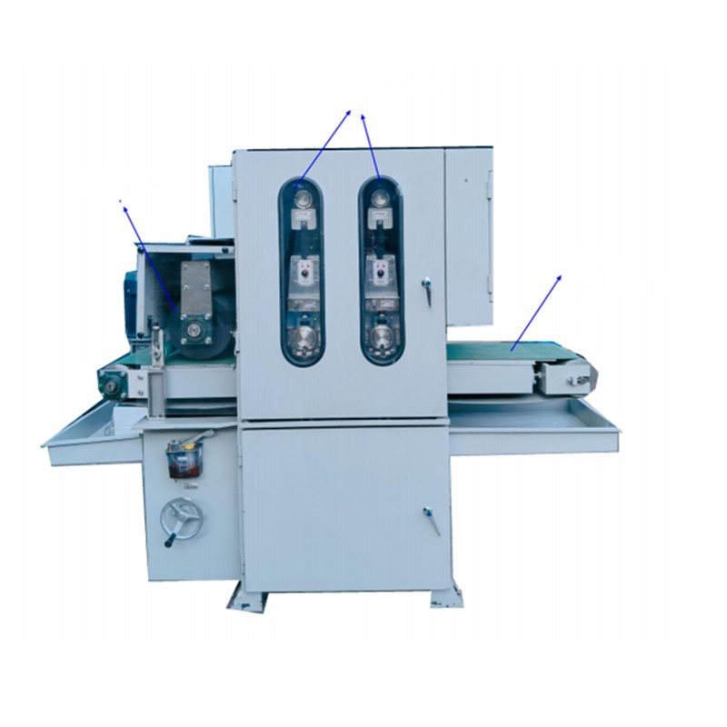 1.5KW Vakuummotor Kraft Metallveredelungsmaschine 60mm mit 5,5KW Schwingmotorleistung