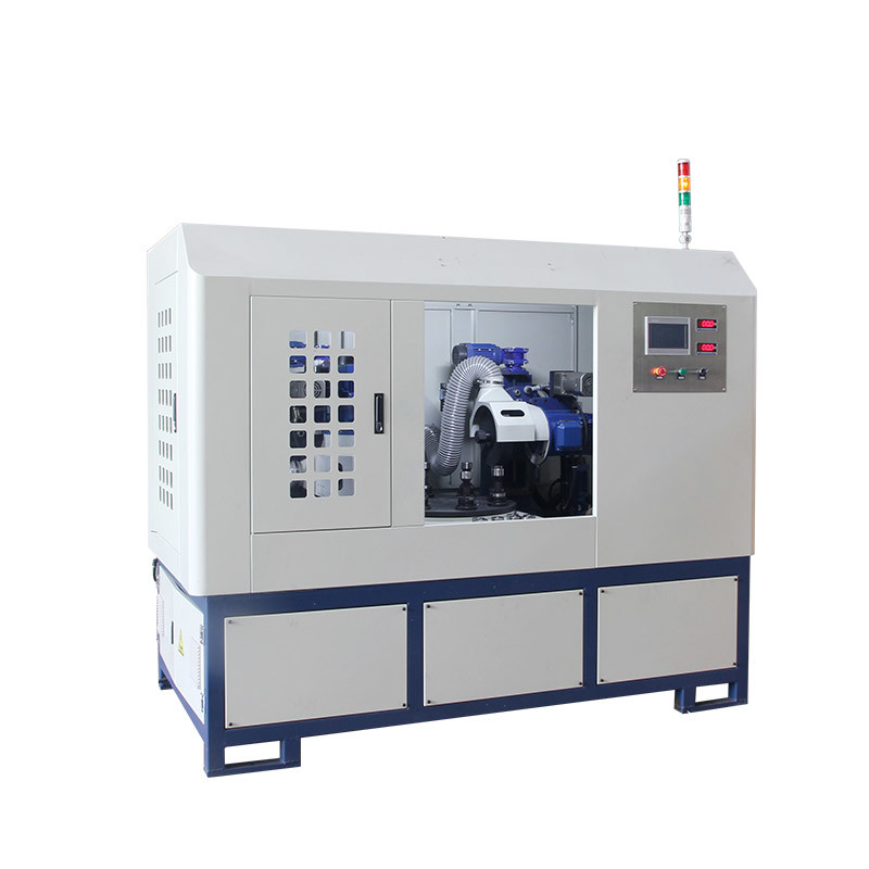 Metall-Zylinder-automatische Metall-Vier-Stationen-Disk Cnc-Spiegel Cnc-Werkzeug-Schleifen Elektro Poliermaschine für Edelstahl