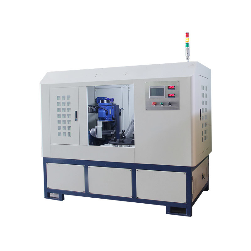 Metall-Zylinder-automatische Metall-Vier-Stationen-Disk Cnc-Spiegel Cnc-Werkzeug-Schleifen Elektro Poliermaschine für Edelstahl