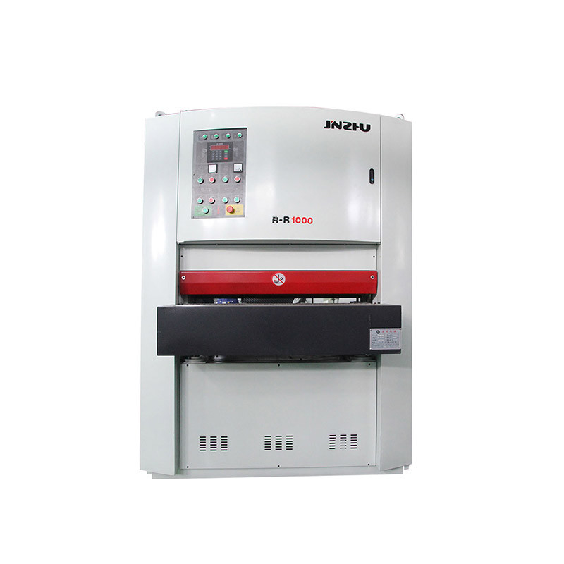 Langlebige hocheffiziente Trockenschleifmaschine Rr1000mm Metallteile Oberfläche Deburring Blatt Metall Puffing Zeichnungsmaschine für Metall