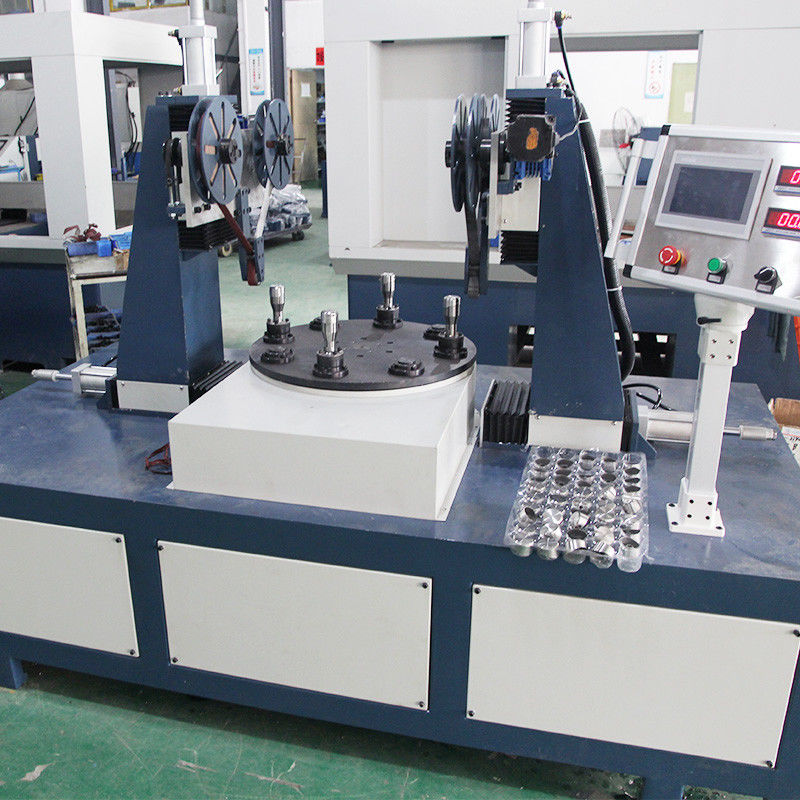 3 Schleifköpfe Kontinuierliche automatische Scheibenpoliermaschine Drahtziehmaschine Runde Produktoberfläche Drahtziehung