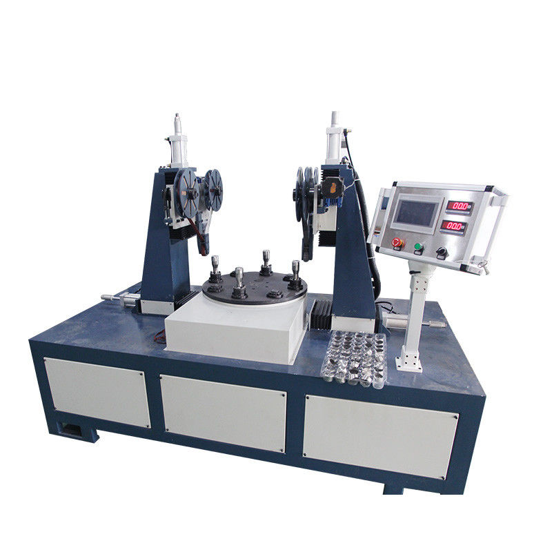 3 Schleifköpfe Kontinuierliche automatische Scheibenpoliermaschine Drahtziehmaschine Runde Produktoberfläche Drahtziehung