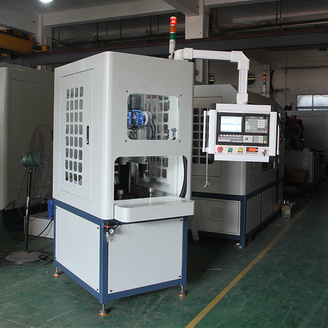 2 Stationen CNC-Schleif- und Bürstenanlagen Oberflächen von gewöhnlichen runden Produkten