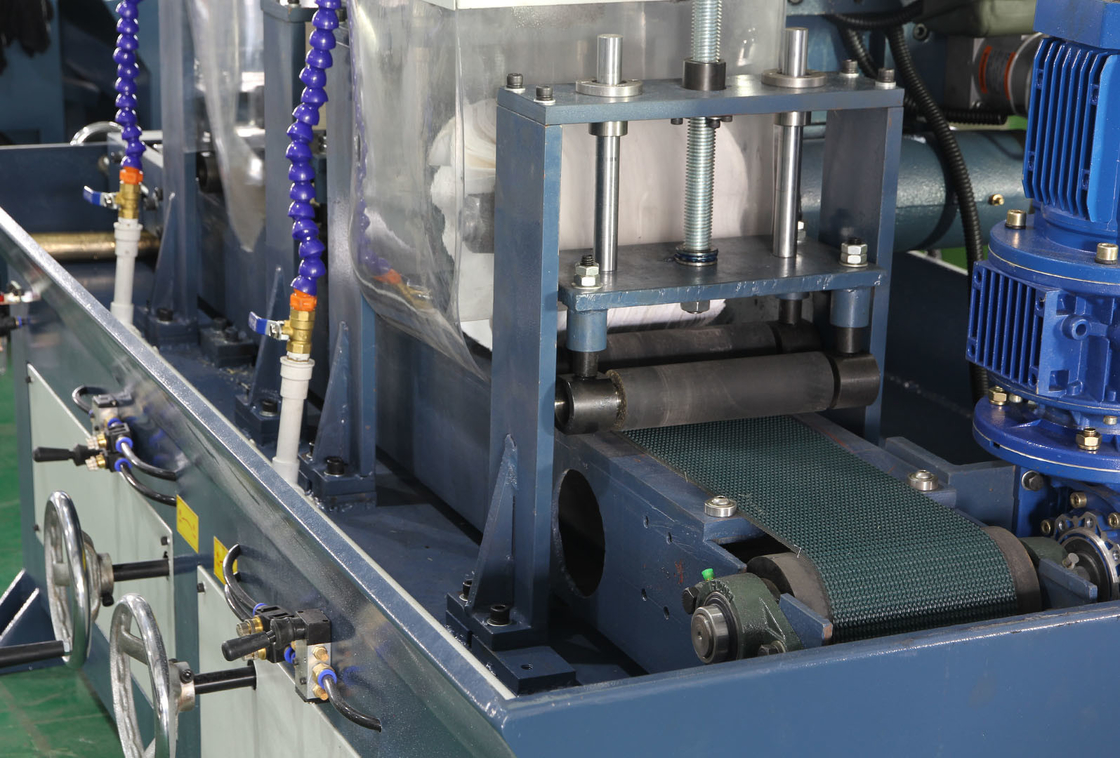 Metall-Edelstahl-Schließblende 150 mm breit 2 Schleifköpfe Wasserschleifer Metallbandschleifmaschine