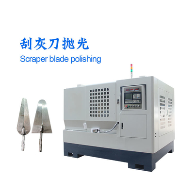 Anpassung CNC Poliermaschine Rotation Metall Oberfläche Puffing Aluminium Ss Deburring Schleifmaschine für Trowel